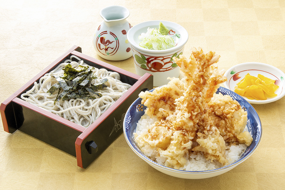 【予告】大感謝祭！遊鶴人気の２つの食材（大海老天・鶏天）を使ったボリュームたっぷり、贅沢でお得な天丼セット！（11/1～30）
