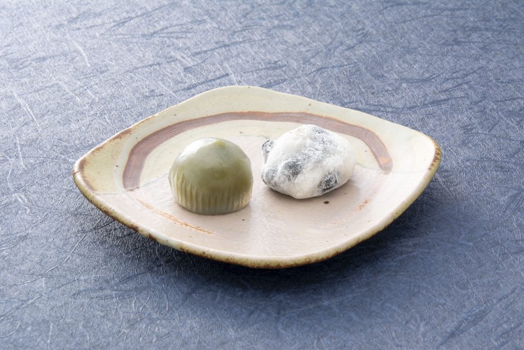 くず抹茶・豆大福